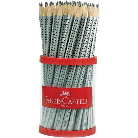 Faber-Castell Grip Triangular Graphite Pencil HB Tub 72
