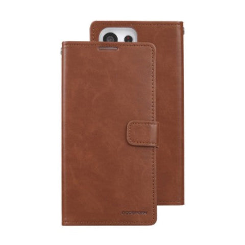 Goospery Bluemoon Diary for Samsung Galaxy S23 - Brown