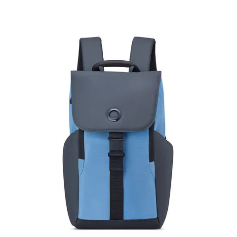Delsey Securflap 15.6" Laptop Backpack Blueberry
