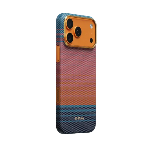 PITAKA Aramid Fibre Sunset2.0-California Dream 04 Edge Case for iPhone 17 Pro Max