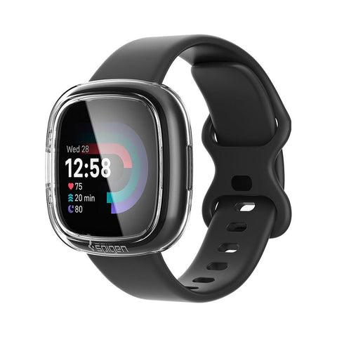 Spigen Fitbit Sense 2 Versa 4 Ultra Hybrid Case (Clear)
