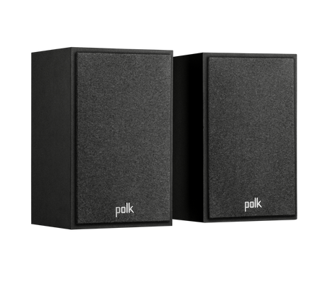 Polk Audio Monitor XT15 High-Resoultion Compact Bookshelf Speakers Pair (Black)