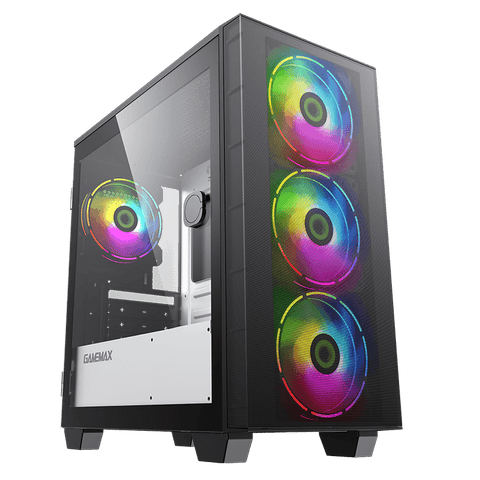 GameMax Aero Mini M-ATX Gaming Case (Black)