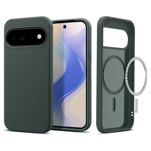 Spigen Google Pixel 11 Liquid Air (MagFit) Case (Abyss Green)