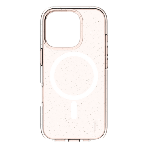 Ugly Rubber Vogue for iPhone 16 Pro Max - Glitter Rose Gold