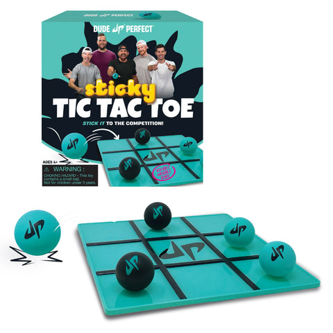 Dude Perfect Sticky Tic-Tac-Toe Board Game