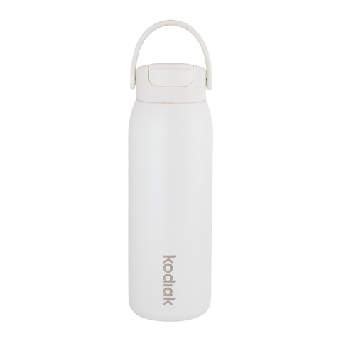 Kodiak Impact 946ml Insulated Stainless Steel Bottle with Straw Lid - White Mist