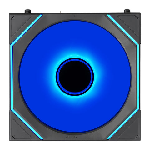 Lian Li Uni Fan SL Infinity Flex 2.4GHz Wireless 120mm Reverse Blade ARGB Fan - Black (12RSLIN1F1B)