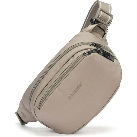 Pacsafe V Anti-Theft RFID Slashguard Secure Travel Hip Pack Beige