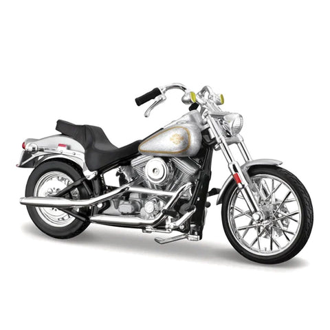 Maisto 1:18 Scale Harley Davidson 1984 FXST Softail Motorcycle Model