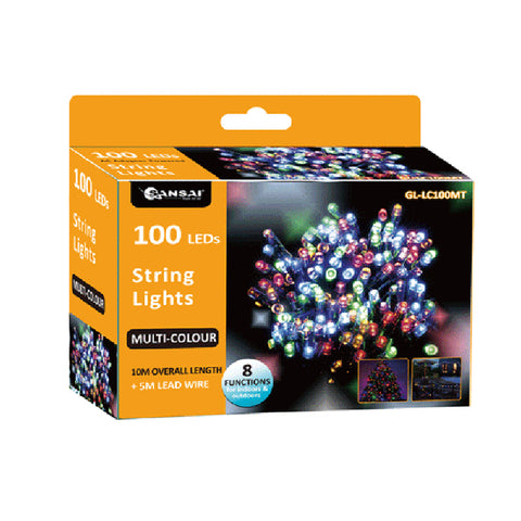Sansai USB Powered 100 LED 10m Party Lights  (Multi Colour)