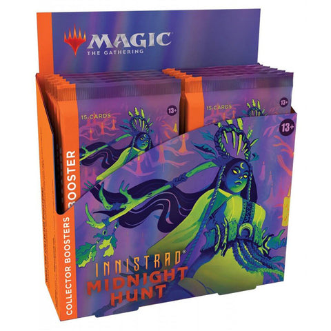 Wizards Of The Coast Magic Innistrad Midnight Hunt Collector Booster Box MTG