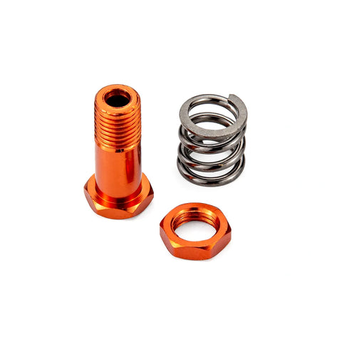 Atrek Aluminium Servo Saver Post with Spring & Nut - Orange