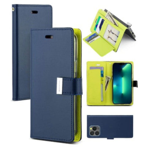 Goospery Rich Diary for iPhone 16 - Navy