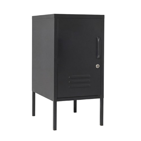 Desky Oslo Metal Locker Cabinet - Dark Grey / Left Opening