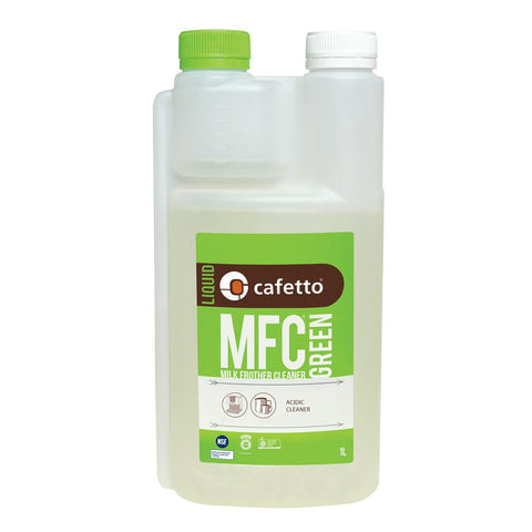 Cafetto Mfc Organic Milk Frother Cleaner - 1 Litre (Green)