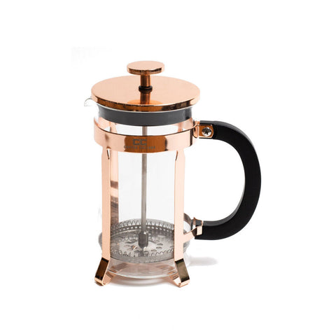 Coffee Culture Rose Gold Glass French Compact Coffee/Tea 1L Press/Plunger