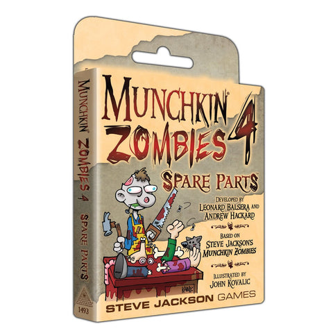 Steve Jackson Games Munchkin Zombies 4 Spare Parts Board Game