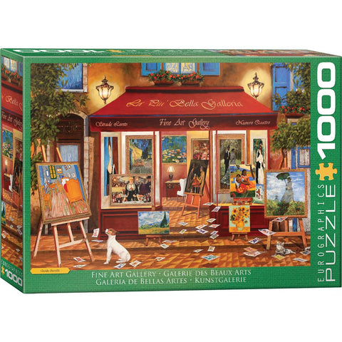 Eurographics 1000-Pieces Fine Art Gallery Puzzle