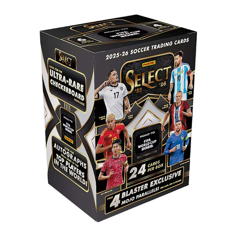 Panini Select Road to World Cup Soccer 2026 Blaster Box