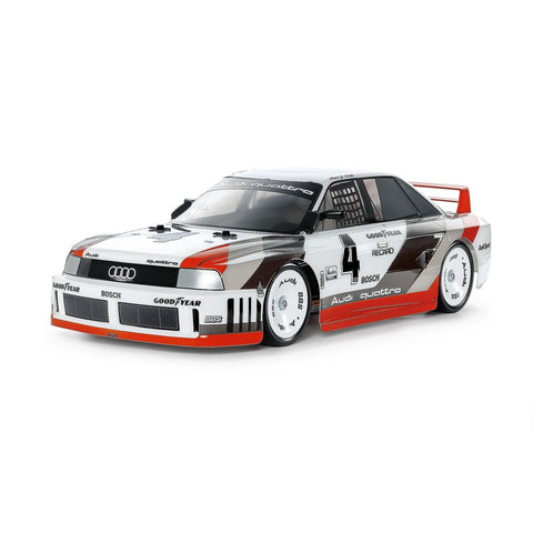 Tamiya 1/10 RC Audi 90 Quattro Racing TT-02 (Painted Body)