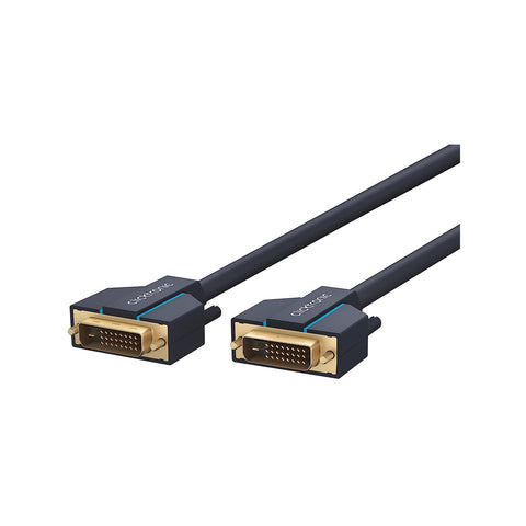 Clicktronic DVI-D (24+1) Cable - 5m - Black