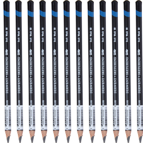 Derwent Watersoluble Sketching Pencil 8B (12 Pack)