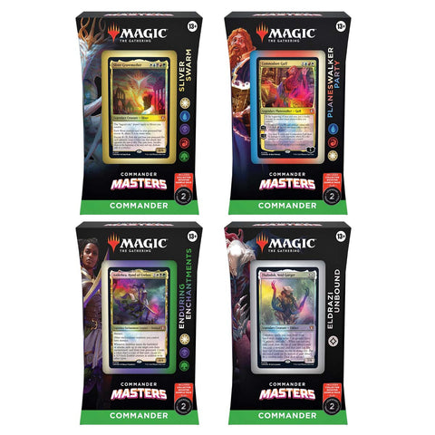 Wizards Of The Coast Magic Commander Masters Commander Decks (Set of 4)