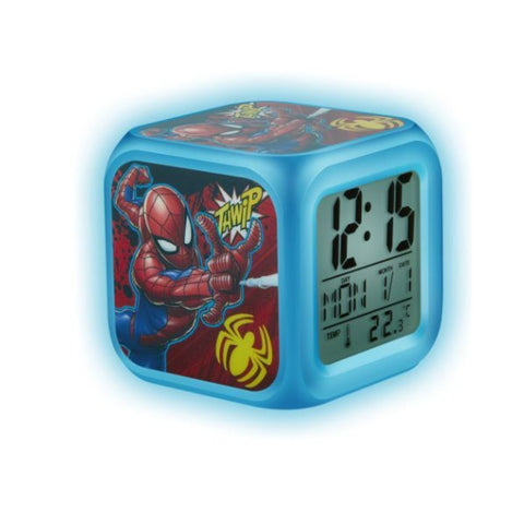 Marvel Spider-Man Glo Alarm Clock