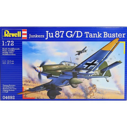 Revell 1/72 Junkers Ju87G/D Tank Buster