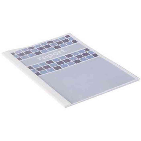 GBC Thermal Binding Cover 1.5mm White Pack 100