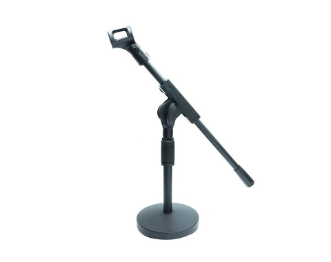 Precision Audio Adjustable Table Top Microphone Stand for Live Recording Mic