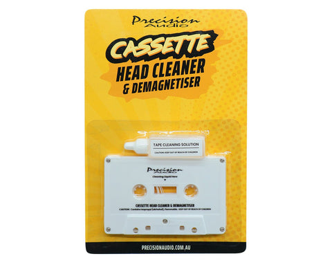 Precision Audio Cassette Head Cleaner and Demagnitiser