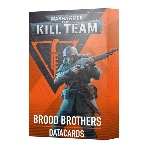 Games Workshop Warhammer 40K Kill Team Brood Brothers Datacards