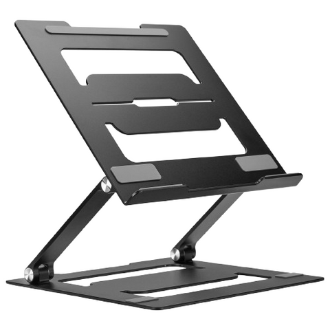 Desky Adjustable Laptop Stand Riser - Black