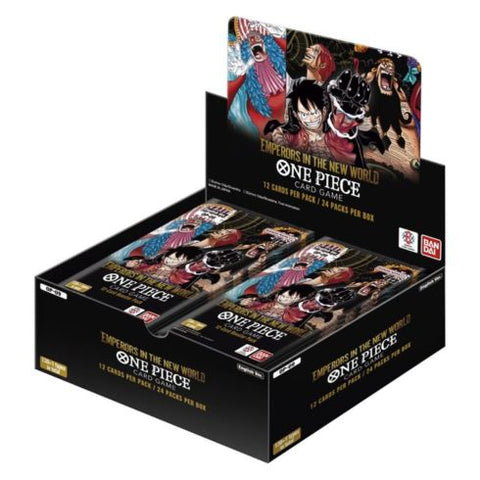 Bandai One Piece Card Game Emperors in the New World OP-09 Booster Box