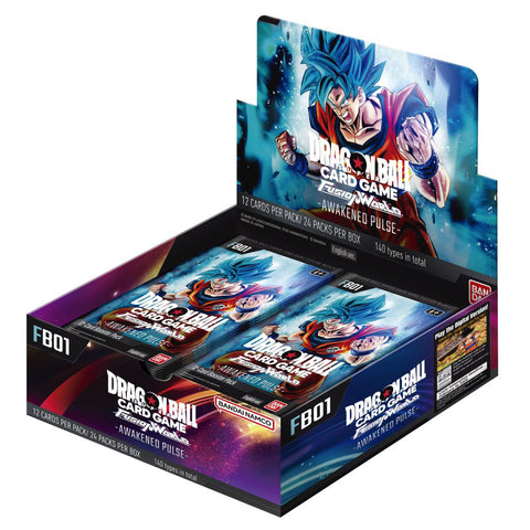 Bandai Dragon Ball Super Card Game Fusion World Booster Box Awakened Pulse FB01