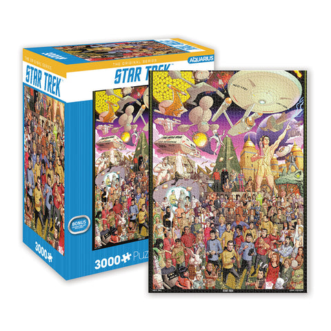 Aquarius 3000pc Star Trek The Original Series 82x115cm Jigsaw Puzzle