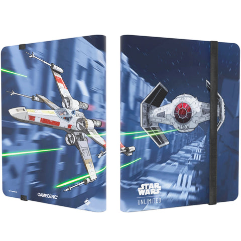 Gamegenic Star Wars Unlimited 18-Pocket Album - X-wing/Tie Fighter