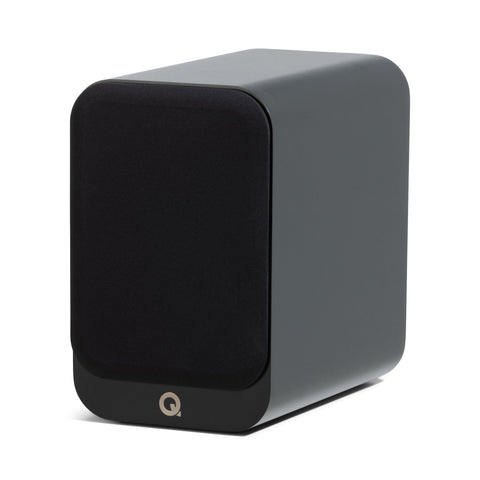 Q Acoustics 3030c Standmount Speakers Satin Black Pair