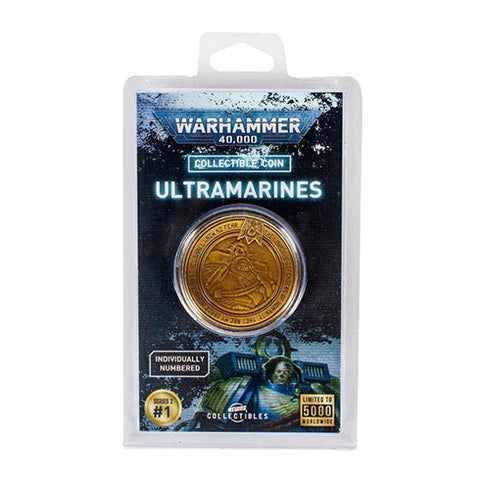 Games Workshop Warhammer 40K Ultramarines Coin