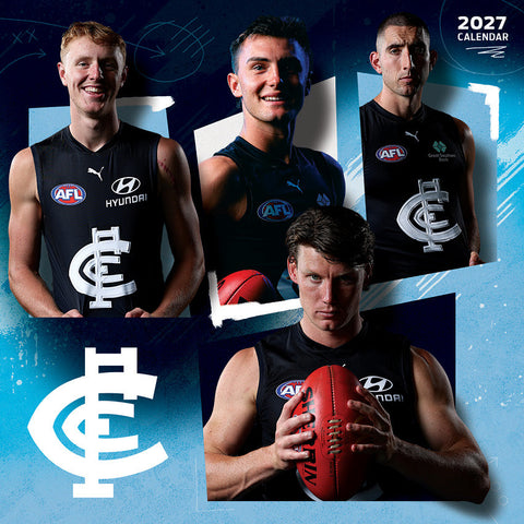 AFL Carlton Blues Calendar 2027