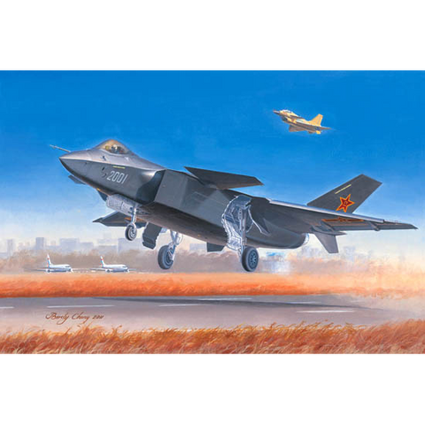Trumpeter 1/72 Chinese J-20 Fighter