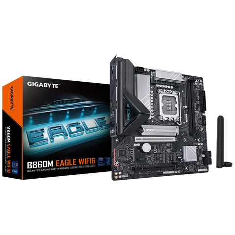 Gigabyte B860m Eagle Wifi6 LGA 1851 Micro-ATX Motherboard