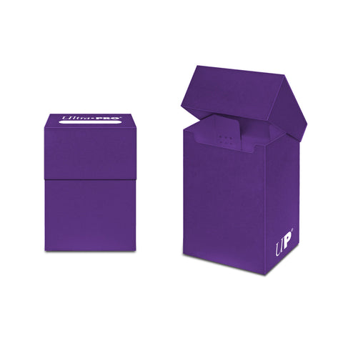 Ultra Pro: UP82482 PRO 80+ Deck Box: Purple Cards