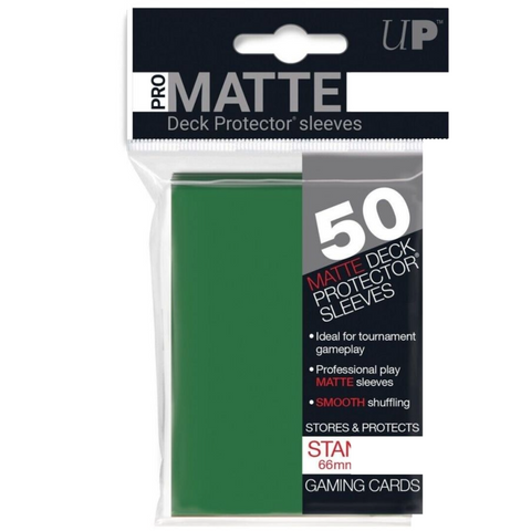 Ultra Pro: UP83765 PRO-Matte Standard Deck Protector Sleeves 500ct Bundle Green