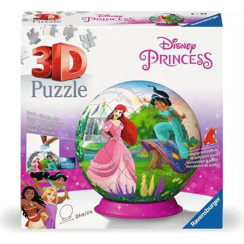 Ravensburger 72-Pieces 3D Ball Disney Princess Puzzle