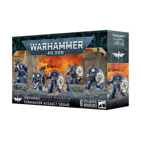 Games Workshop Warhammer 40K Space Marines Terminator Assault Squad