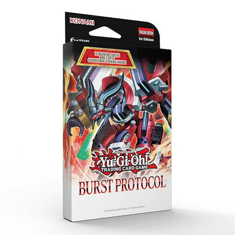 Konami YuGiOh! Burst Protocol 3-Booster Tuckbox