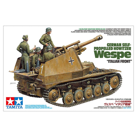 Tamiya 1/35 German Wespe Howitzer Model Kit